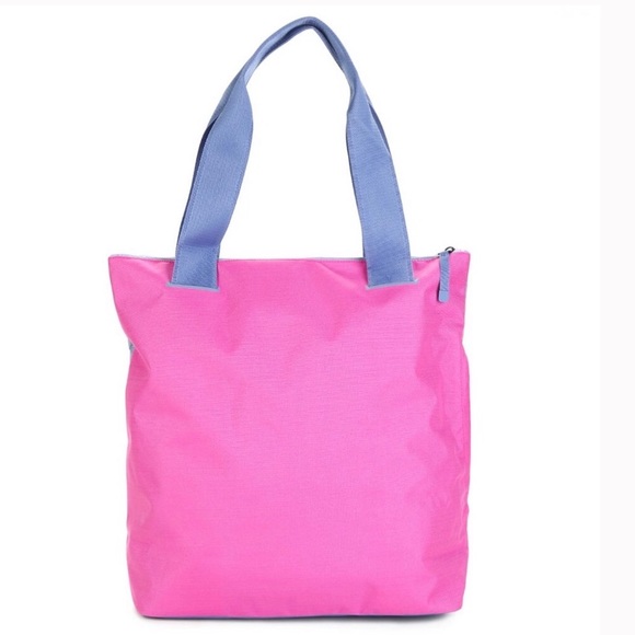 NIKE RADIATE TOTE BAG, BLUE/PINK, LARGE - Picture 7 of 8